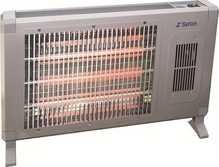 Θερμάστρα χαλαζία SERTON 351, 1800W, Ελληνικής κατασκευής